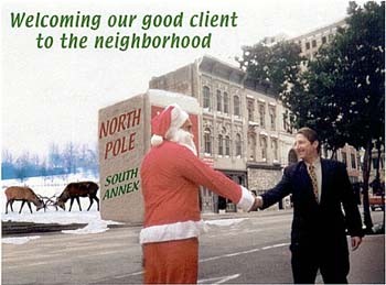 If Santa worked for an insurance company ...