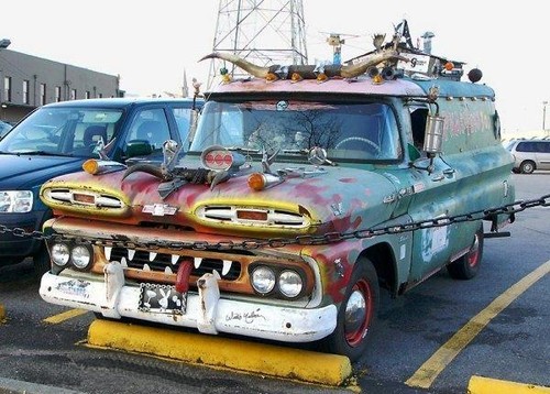 Scary Bone Truck