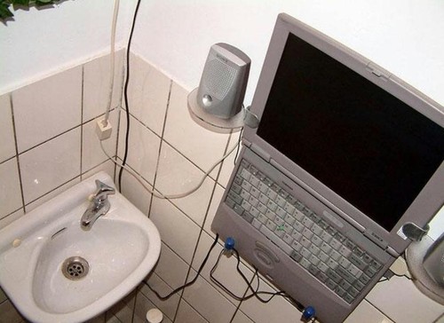 High-Tech Bathroom