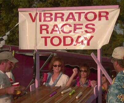 Mom!!! What are you doing at the Vibrator Races???  ewwww