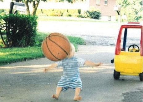Baby Basketball Player