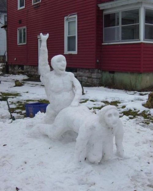Snowman Porn