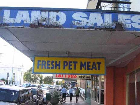 Fresh Pet Meat Market!