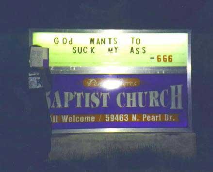 God wants to suck my ass