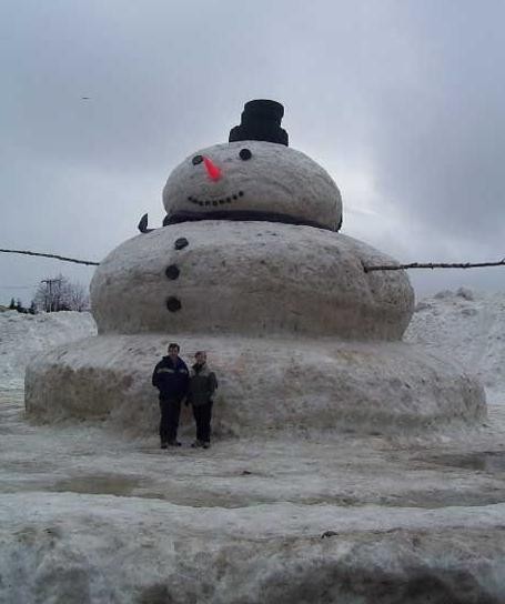 Enormous Snowman