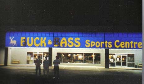 Fuck ass sports store