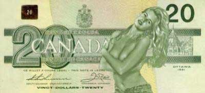 New Canadian $20 bill