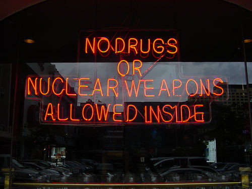 No Drugs or Nukes