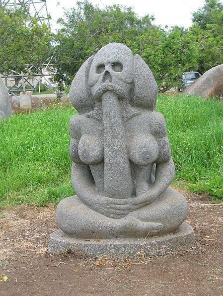 Odd Statue
