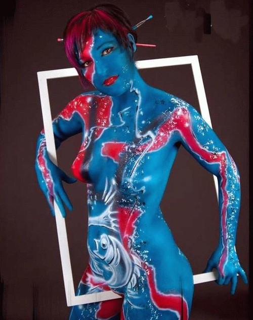 View full-sized Picture: "Extreme Bodypainting". 