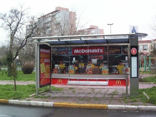 Fake McDonalds