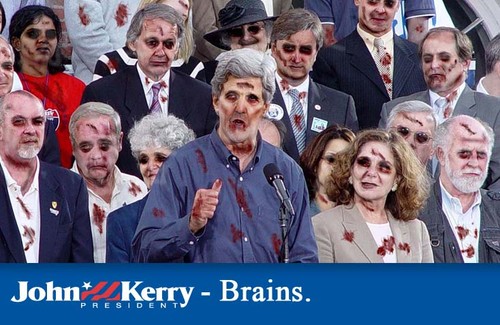 Zombies should run for office. At least you know they're dependable.