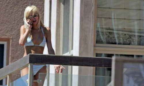 Paris Hilton Caught Smoking Weed #1