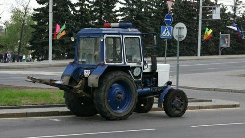 Police Tractor
