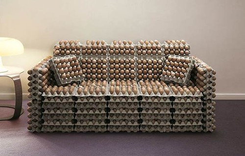 Egg Carton Sofa