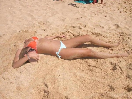 Headless Sunbathing