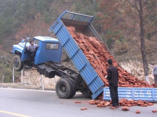 Overloaded Truck