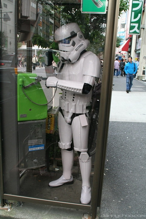 Stormtrooper Phone Call