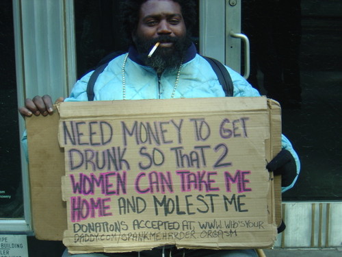 Dirty Homeless Man