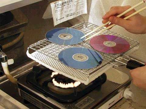 Burning CD's or Cooking CD's?