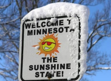 Sunny Minnesota.