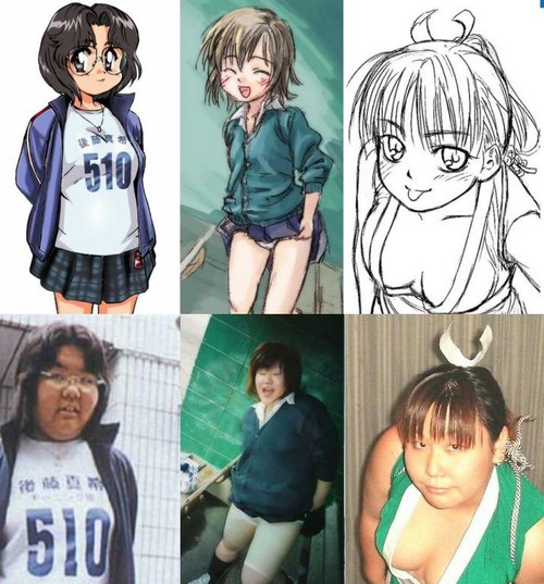Real life anime girls.