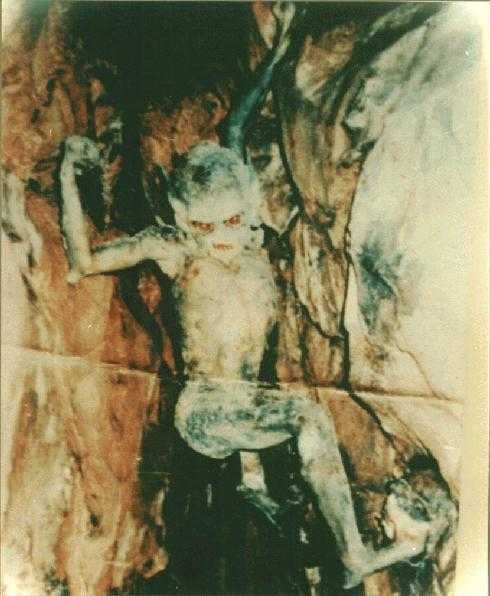 An actual cave demon