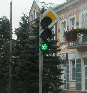 green means go