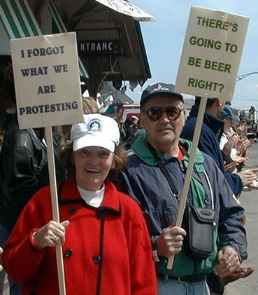 Old Protestors