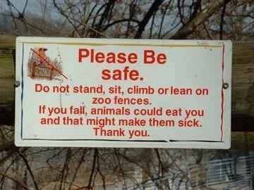 insensitive sign.