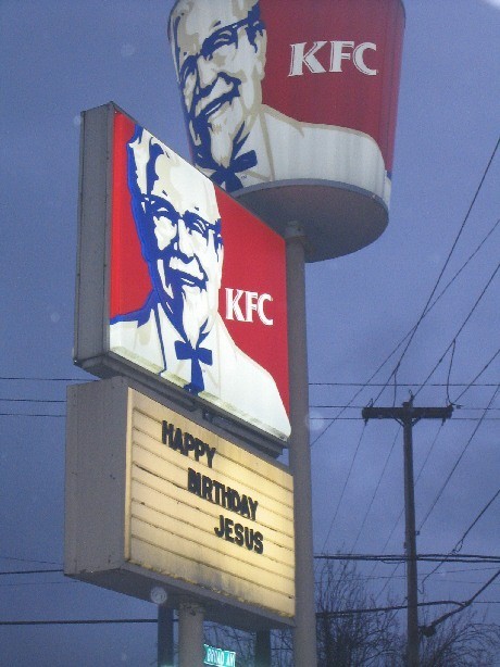 jesus and the colonel are boyz.