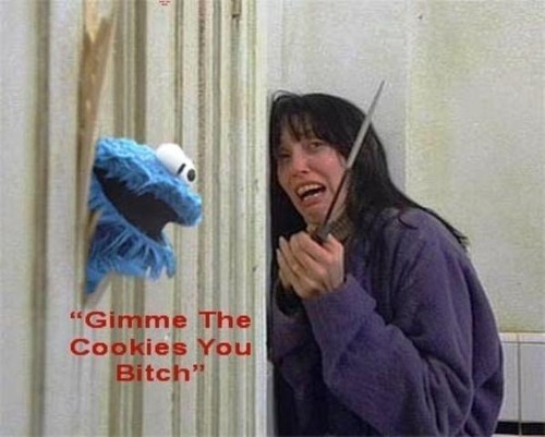 Scary Cookie Monster