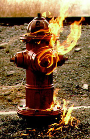 Firey Fire Hydrant