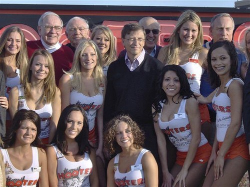 Bill Gates loves Hooters