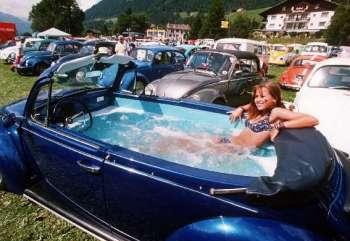 hot tub car