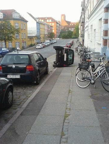 Bad parking job