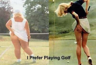 I knew i liked golf for a reason