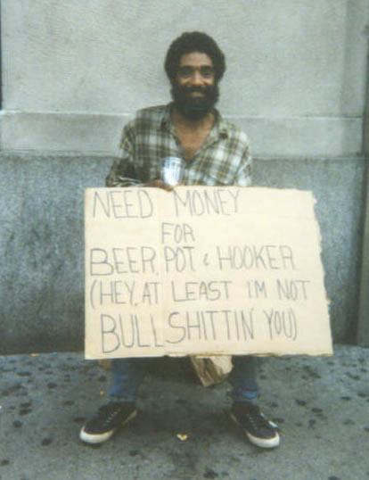 Homeless Needs Money