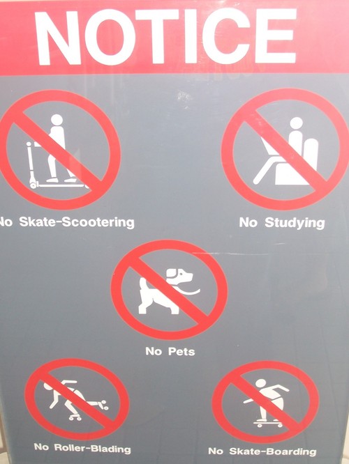 No scooter