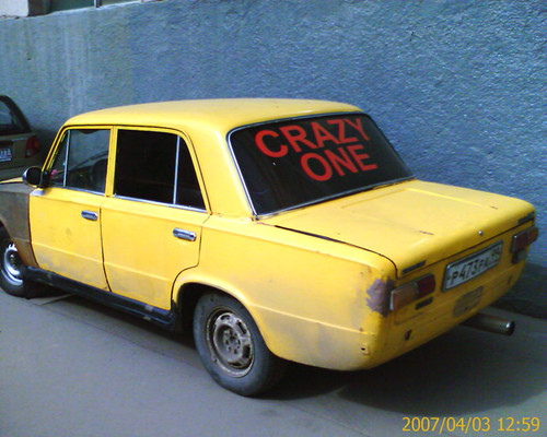 Go for a ride with the "Crazy One"