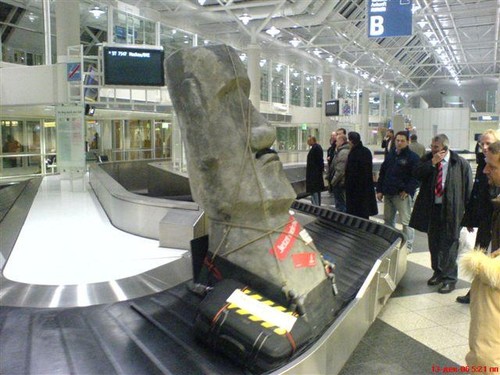 I didn't know you could check luggage like this