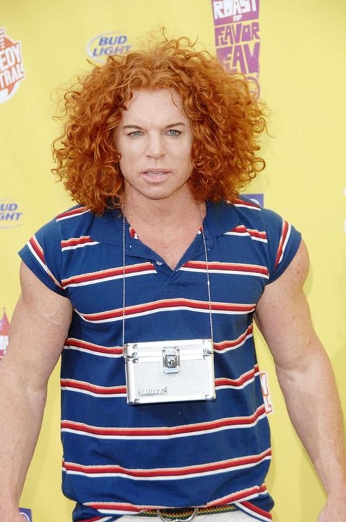 Carrot Top. Scary.