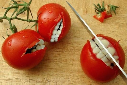 Scary tomatoes