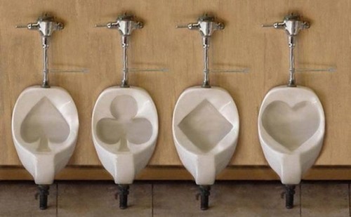 Urinals of every suite