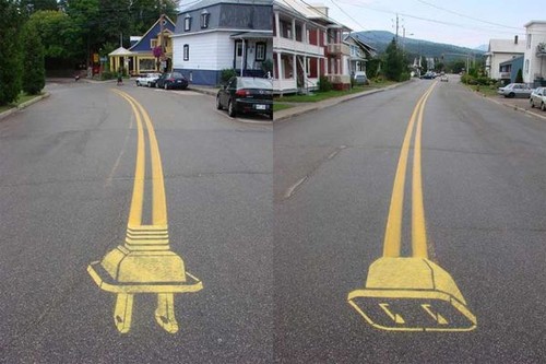 The real meaning of double yellow road stripes
