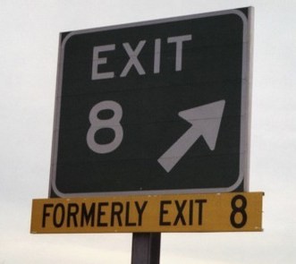 Exit 8, formerly exit 8