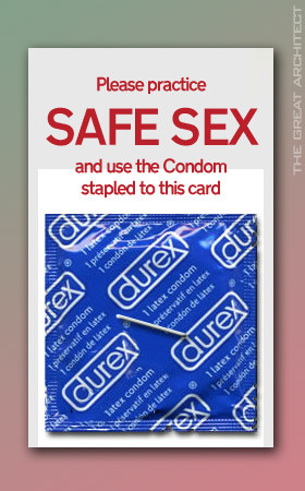 Safe sex..use a condom!
