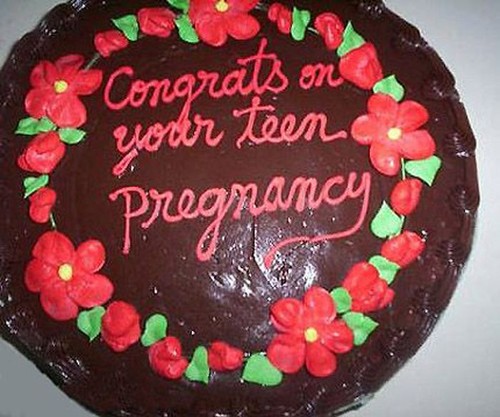 Teen Pregnancy Cake