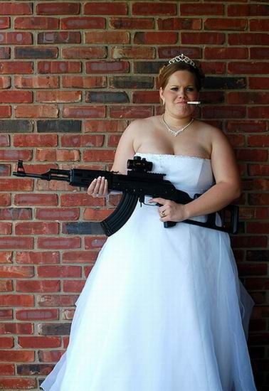 Don't piss off this bride