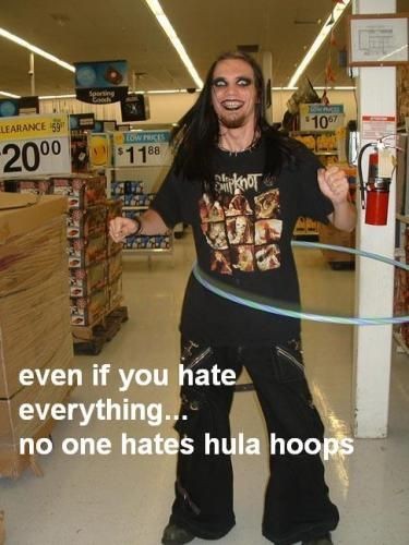 Hula hoops freak